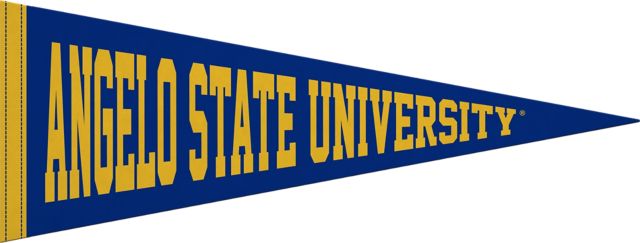 Angelo State University 9x24 Pennant