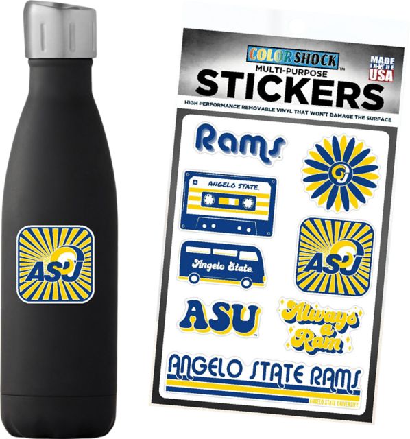 Angelo State University 7.5'' x 7.5'' Sticker Sheet