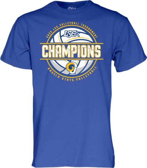Angelo State University Women's Volleyball 2025 Lone Star Tournament Champions Short Sleeve T-Shirt