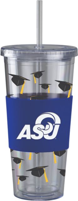 Angelo State University Acrylic Tumbler with Straw