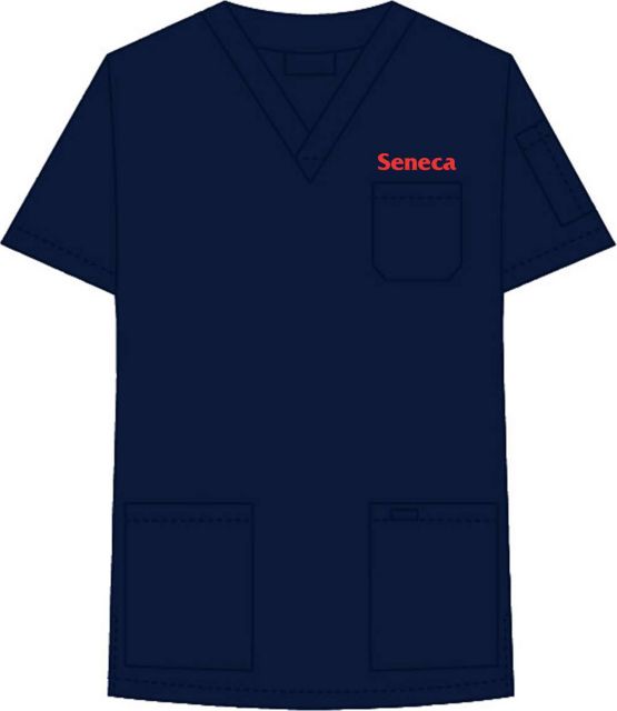 Seneca  Unisex 4 Pocket Scrub Top