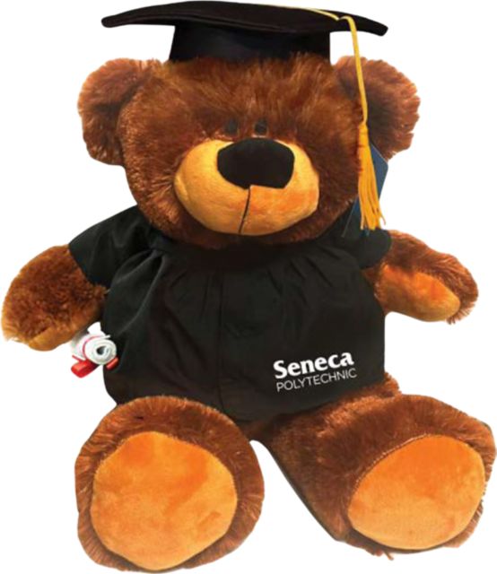 Seneca Polytechnic 12'' Grad Bear Plush