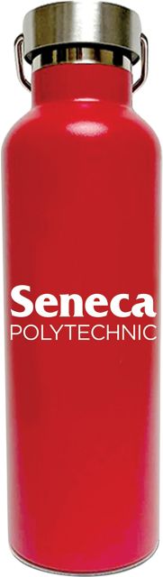 Seneca Polytechnic 24 oz. Stainless Steel Water Bottle