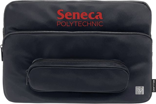 Seneca Polytechnic Recycled Sleeve with Pencil Case