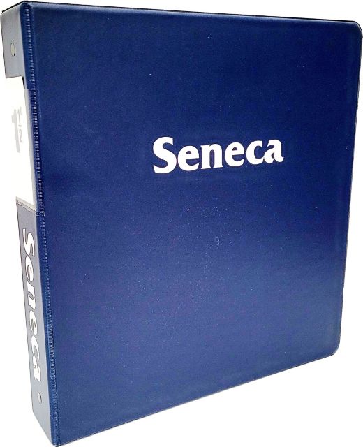 Seneca Polytechnic (GOTHAM BOLD FONT) 1.5'' Binder