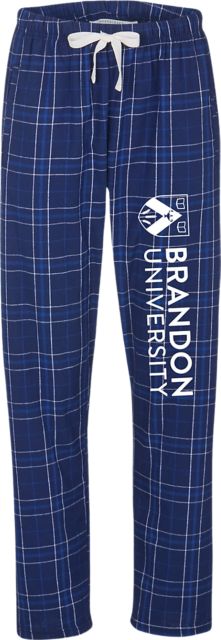 Brandon University Women's Flannel Pants: Brandon University
