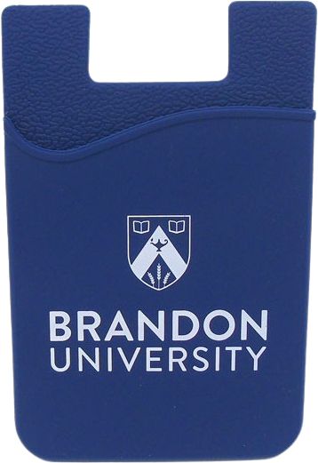 Brandon University Silicone Phone Wallet