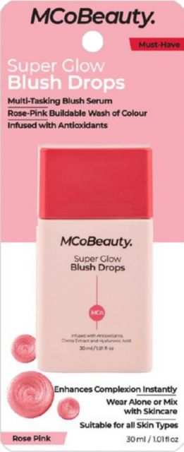 BLUSH DROPS SPR GLOW ROSE PINK