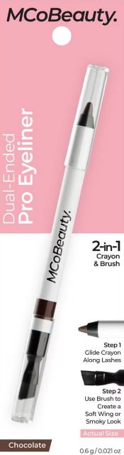 PRO EYELINER W/BRUSH CHOCOLATE