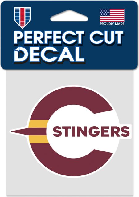 Concordia University Stingers 4'' x 4'' Decal