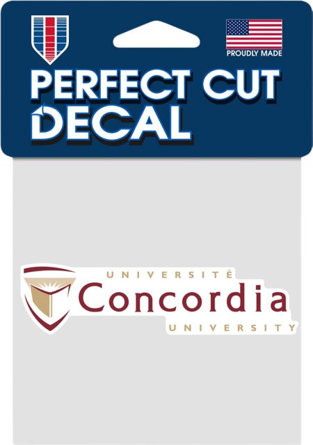 Concordia University 4" x 4" Decal