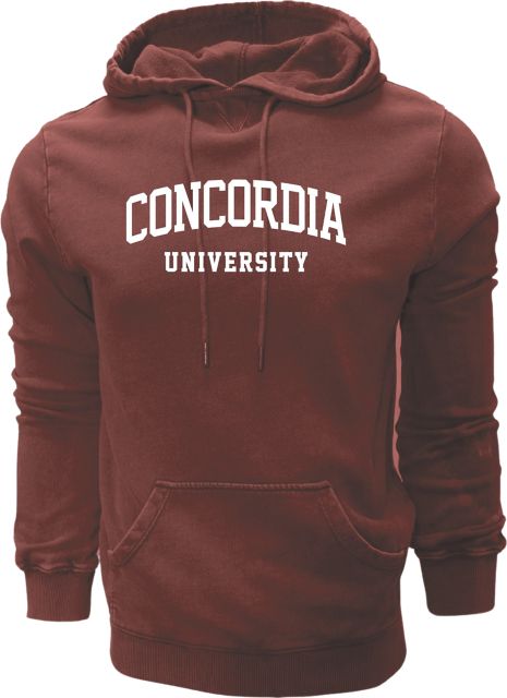 Concordia University Garment Dye Hooded Sweatshirt