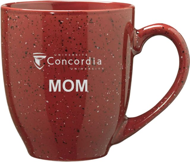Concordia University Mom 16 oz. Speckled Mug