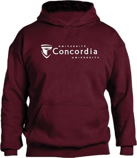 Concordia 2025 university hoodie