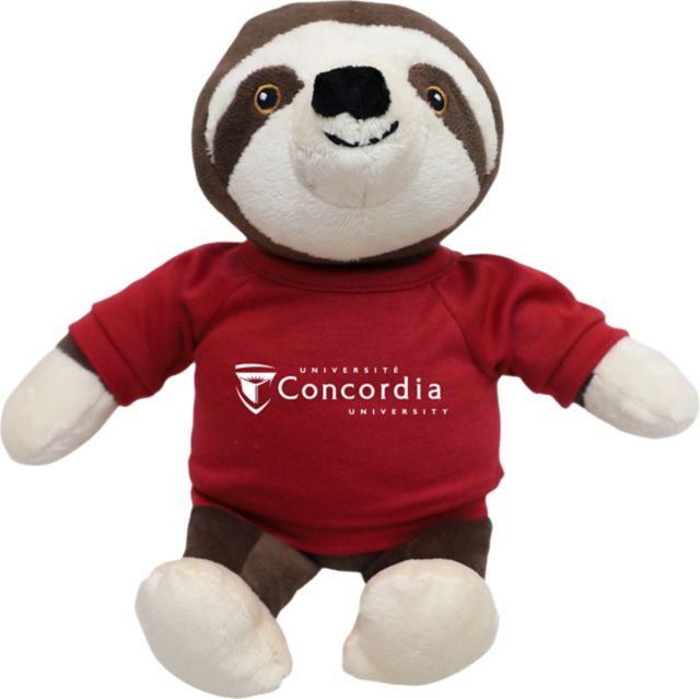 Animaux en peluche Université Concordia 19&nbsp;cm
