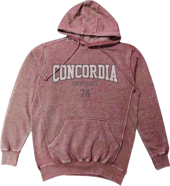 Chandail à capuche en molleton Université Concordia