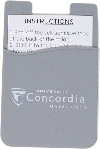 Concordia University Silicone Phone Wallet