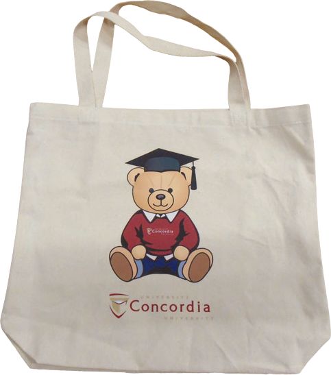 Concordia University Graduation Bear Tote Bag
