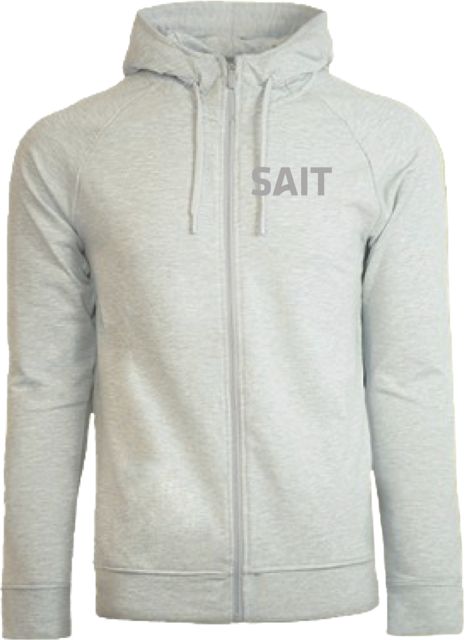 Southern Alberta Institute of Technology Streetwear Full Zip Hooded Sweatshirt