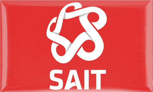 Southern Alberta Institute of Technology 3x5 Dome Magnet