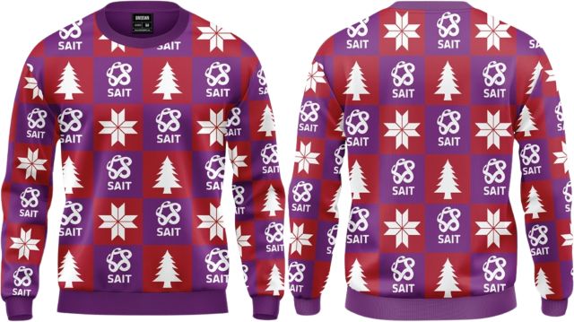 Southern Alberta Institute of Technology Ugly Holiday Sweater