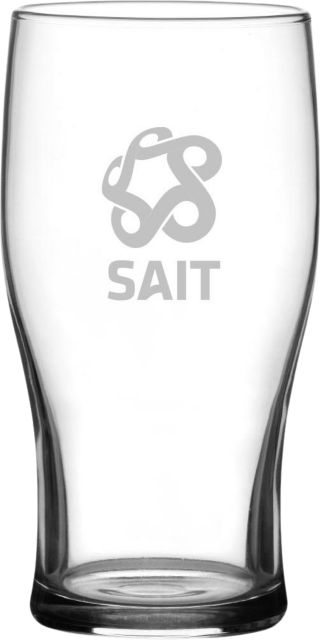 Southern Alberta Institute of Technology 20 oz. Pub Glass