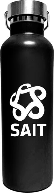 Southern Alberta Institute of Technology 24 oz. Stainless Steel Water Bottle