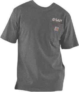 Southern Alberta Institute of Technology Pocket Short Sleeve T-Shirt