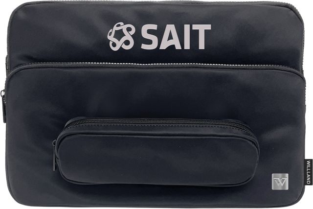 Southern Alberta Institute of Technology Recycled Sleeve with Pencil Case