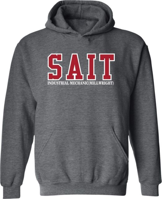 Southern Alberta Institute of Technology Industrial Mechanic (Millwright) Hooded Sweatshirt