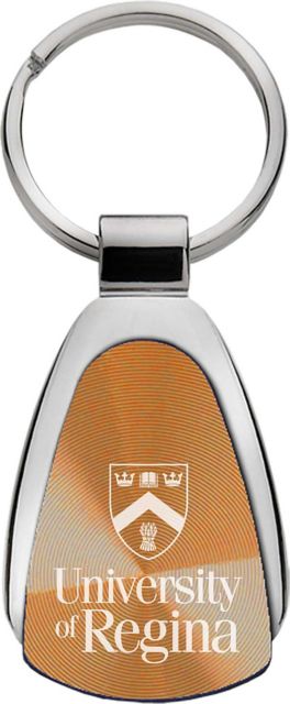University of Regina Teardrop Keychain