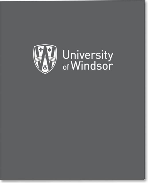 University of Windsor Laminated 2 Pocket Folder