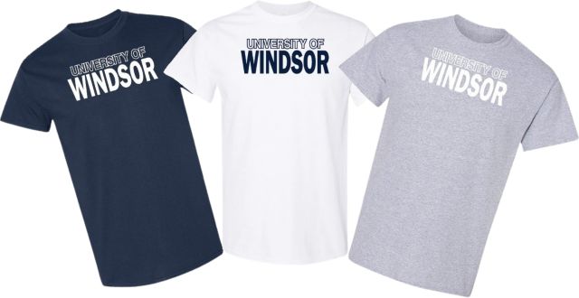 University of Windsor 3 Pack T-Shirts in Bag