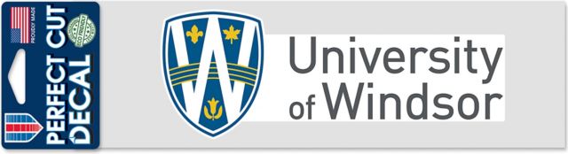 University of Windsor 3 x 10 Decal