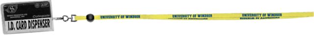 University of Windsor Card Dispenser with Lanyard