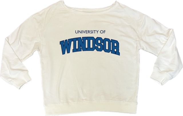University of Windsor Women's Open Neck Crewneck Sweatshirt