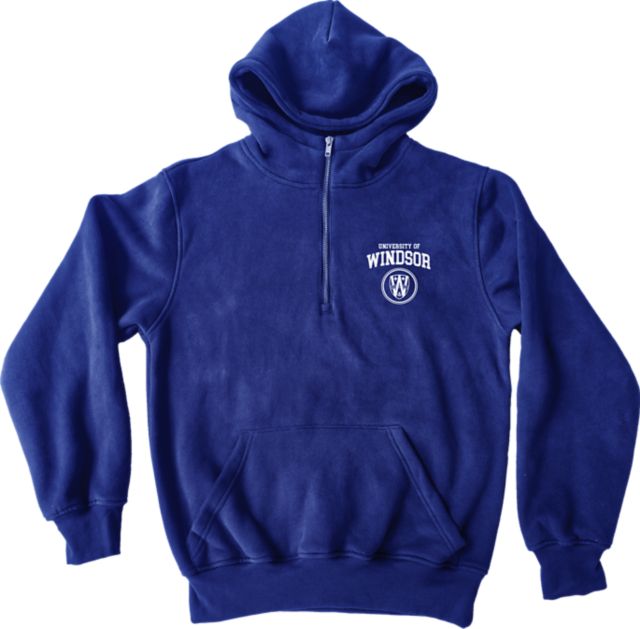 University of Windsor 1/4 Zip Hood