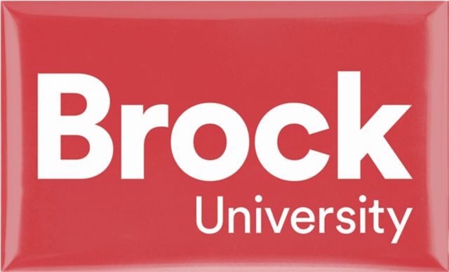 Brock University 3x5 Dome Magnet