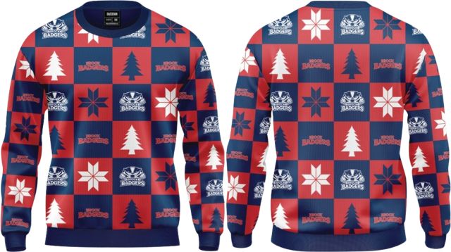 Brock University Badgers Ugly Holiday Sweater