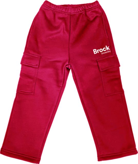 Brock University Toddler Cargo Sweatpants