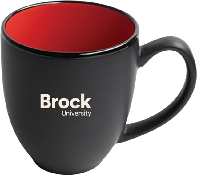 Brock University 16 oz. Etched Ceramic Mug