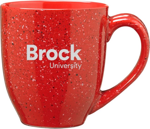 Brock University 16 oz. Speckled Mug