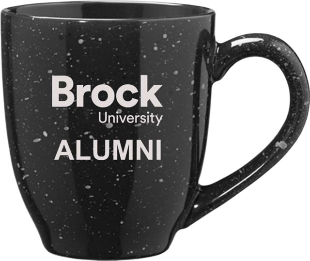Brock University Alumni 16 oz. Speckled Mug