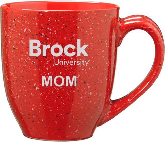 Brock University Mom 16 oz. Speckled Mug