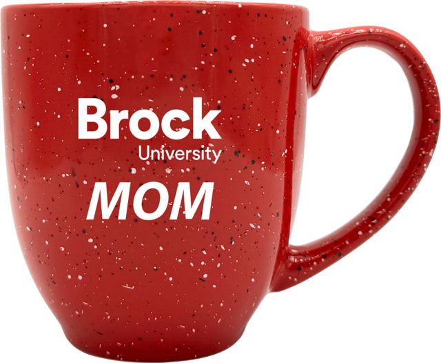 Brock University Mom 16 oz. Speckled Mug