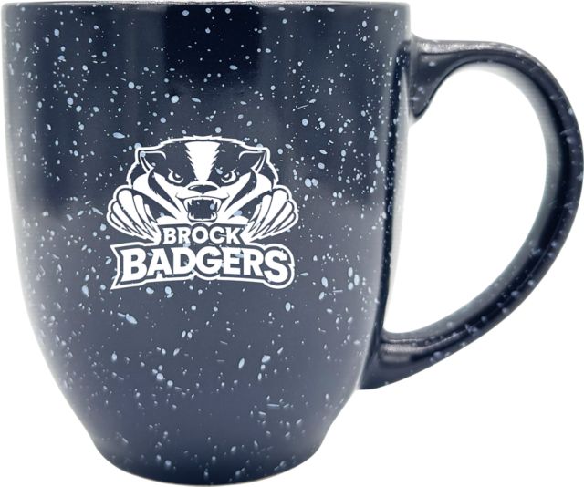 Brock University Badgers 16 oz. Speckled Mug
