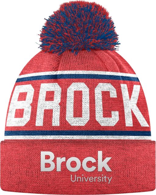 Brock University Classic Toque Pom Beanie