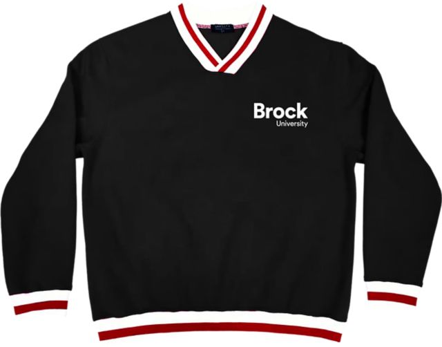 Brock University Heritage Long Sleeve V-Neck