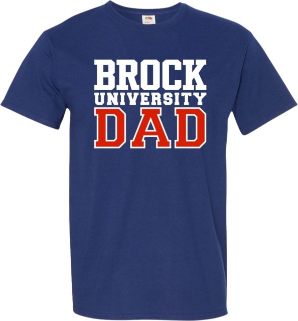 Brock University Dad Short Sleeve T-Shirt