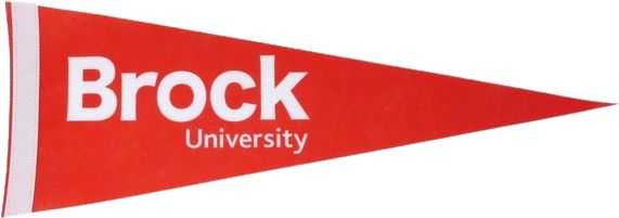 Brock University Premium Pennant